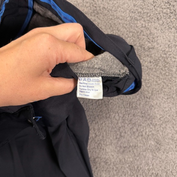 Twillory Pants Mens 32x32 Blue Performance Tailored‎ Fit Tech Chino Golf Work - Picture 9 of 11